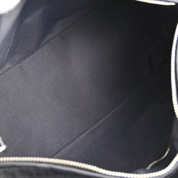 Hermes Black Chevrons Acapulco PM Tote Handbag - Picture 7 of 10